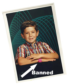 Banned in 2nd grade, but still rocking the slap bracelet